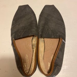 TOMS Mens 12 Slip-on Canvas